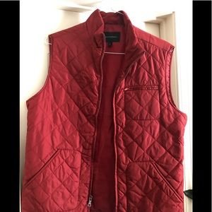 Medium. Banana Republic. Quilted vest.